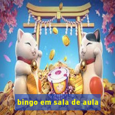 bingo em sala de aula